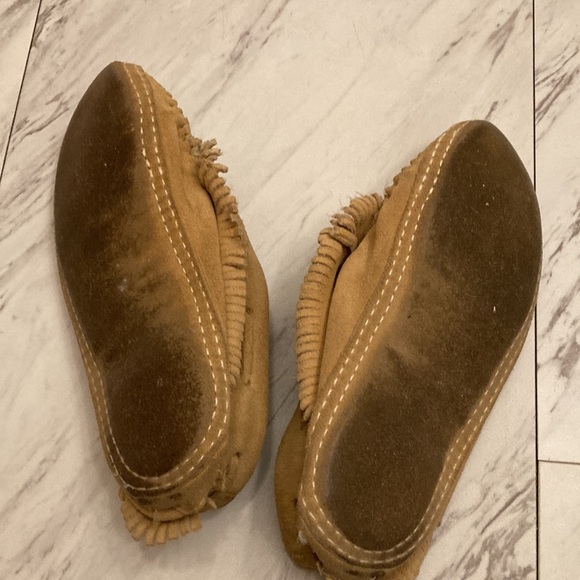 Moccasins shoes slippers Suede Leather Laurentian Chief Canada women’s 8 - Picture 5 of 5
